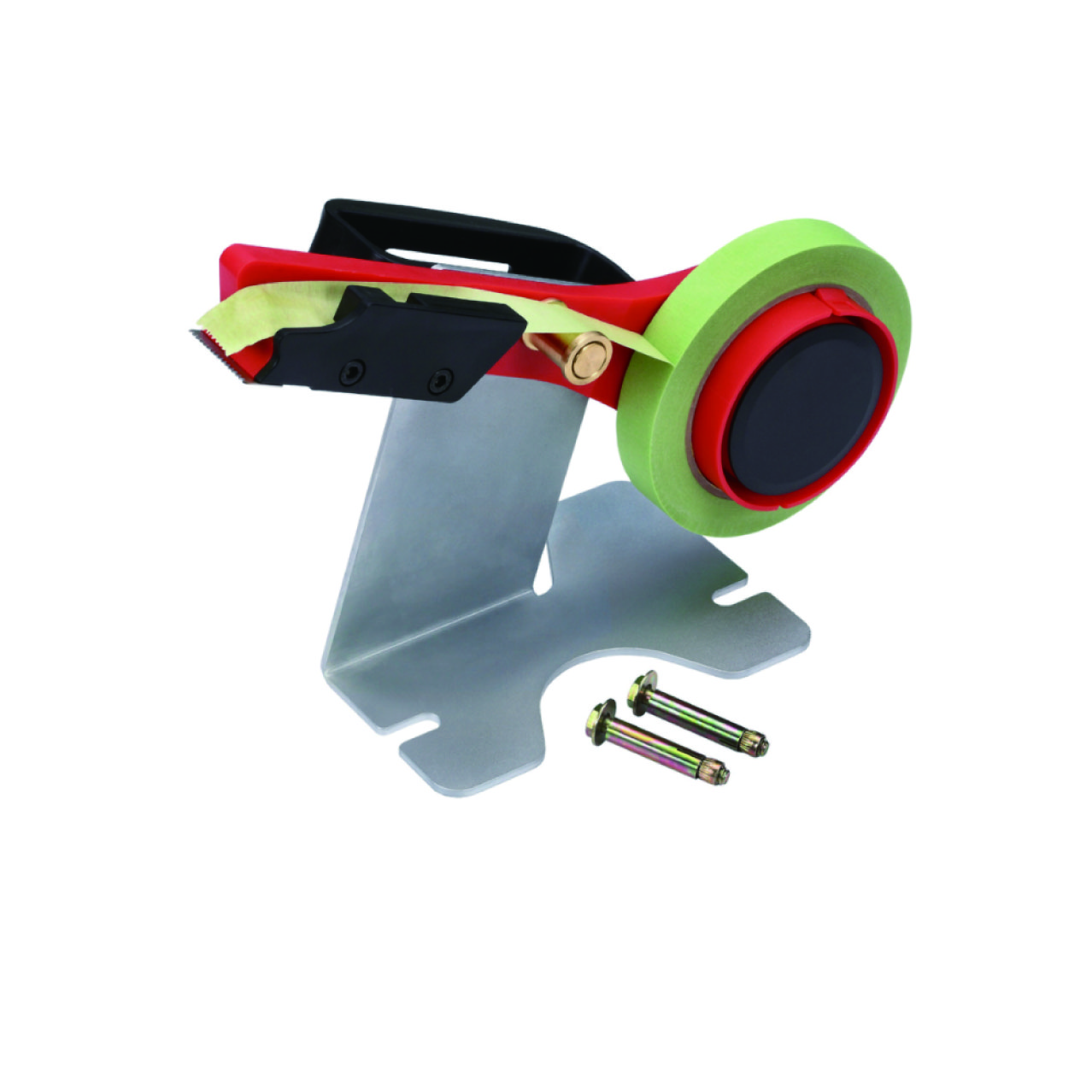 Paint Masking Tape Dispenser for Folding a Soft Edge